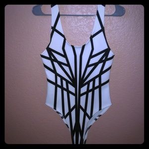 Black & White bodysuit